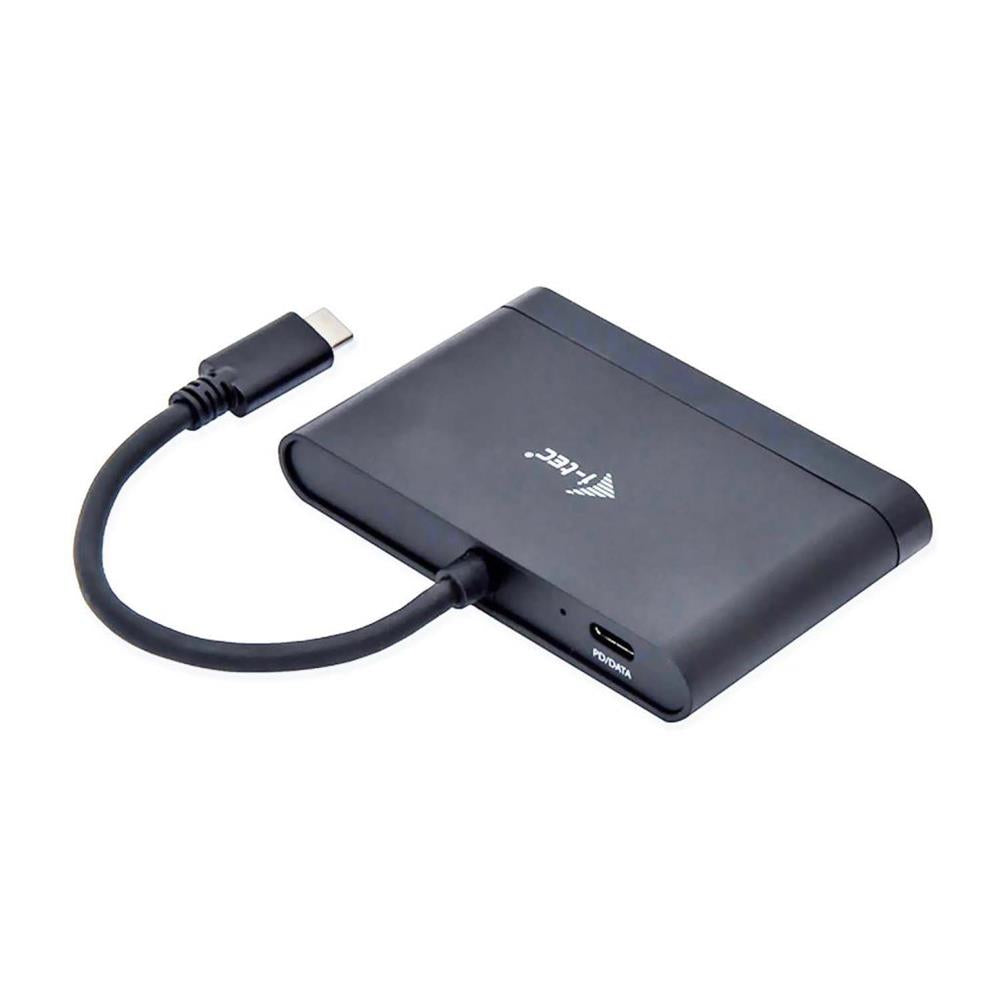 i-tec USB-C Travel Adapter USB-C HDMI und USB Adapter mit Power Delivery Funktion