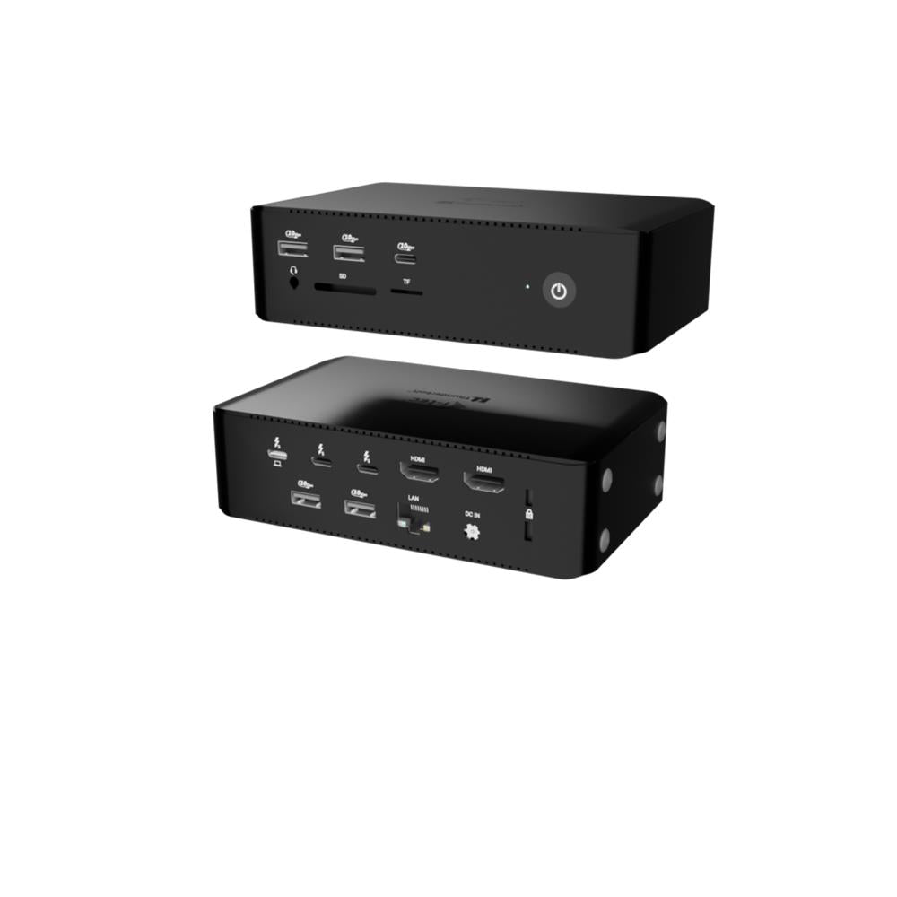 i-tec Thunderbolt5 Quattro Display Docking Station, 5x USB, 2.5 GLAN + Power Delivery 140W