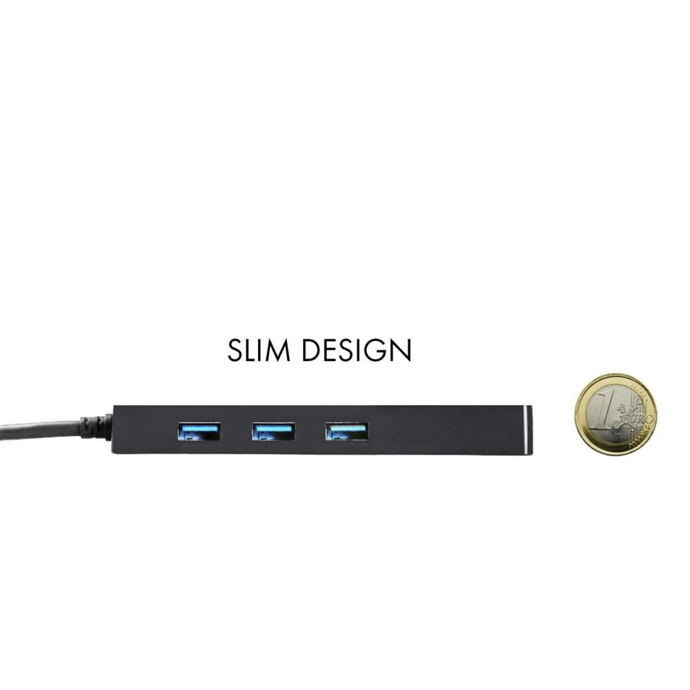 i-tec USB-C Slim Passive HUB 3 Port + Gigabit Ethernet Adapter