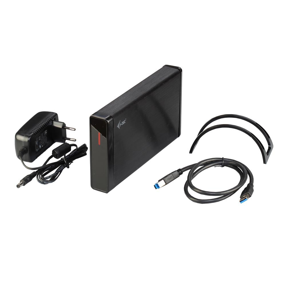 i-tec MySafe Advance 3,5" Festplattengehäuse USB 3.0 Alugehäuse für optimale Kühlung