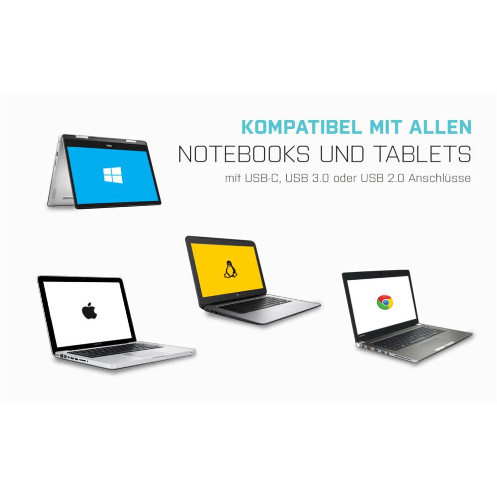 i-tec USB 3.0/USB-C Dual HDMI Universal Docking Station HDMI Full HD+, USB 2.0, USB 3.0, Ethernet