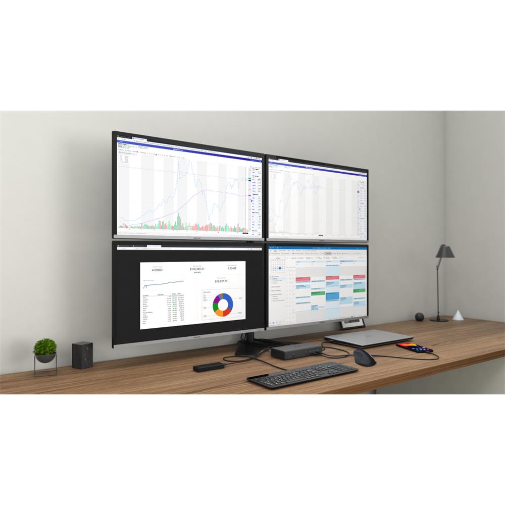 i-tec USB-C Quattro Display Docking Station mit Power Delivery 85 W