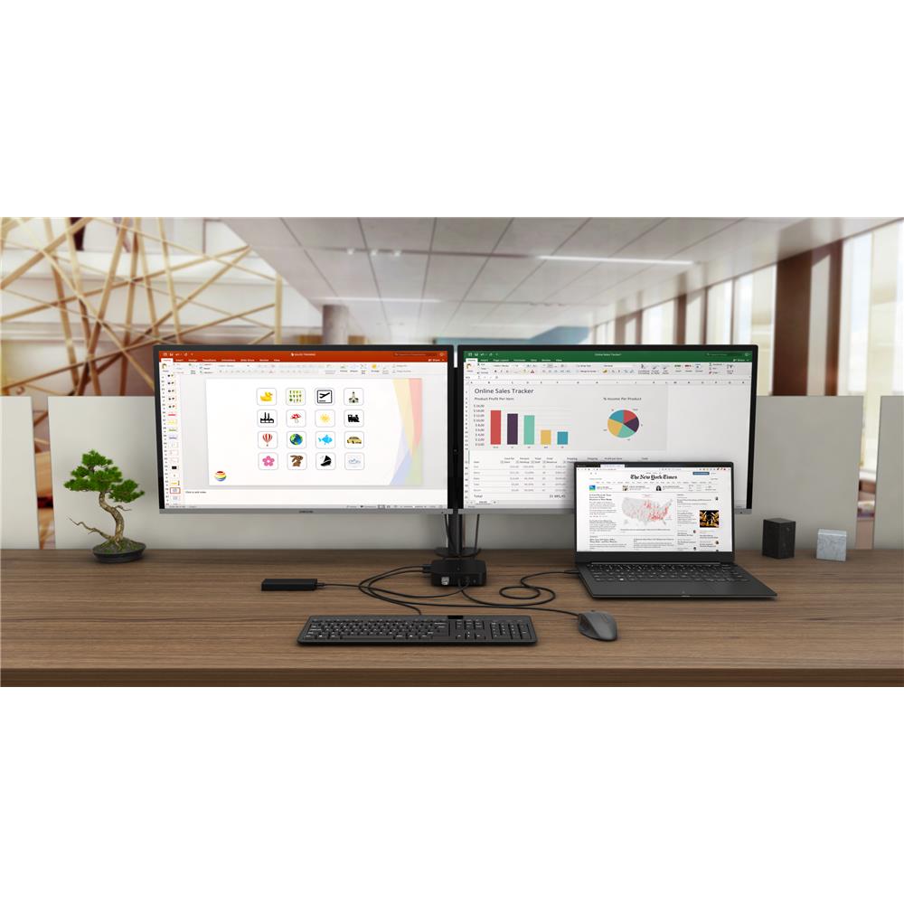 i-tec USB-C Dual Display Docking Station mit Power Delivery 100 W