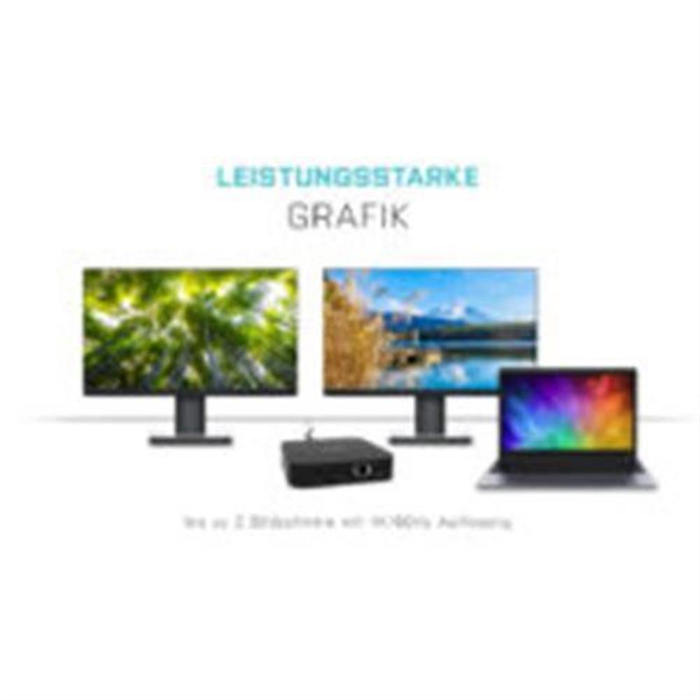 i-tec USB-C Dual Display Docking Station mit Power Delivery 100 W