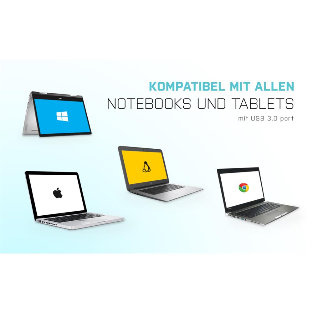 i-tec MySafe Advance AluBasic 2,5" USB 3.0 externes Festplattengehäuse für SATA I/II/III HDD SSD