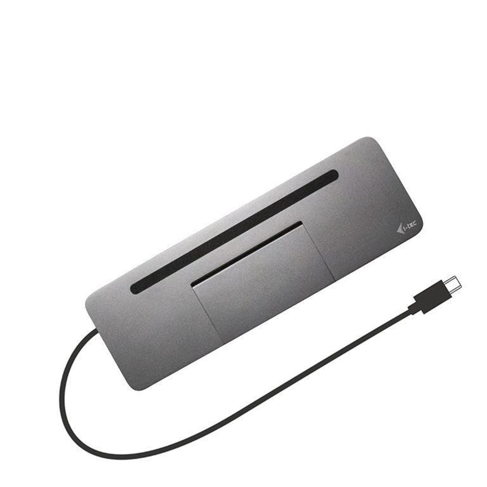 i-tec USB-C Metal Ergonomic 4K Triple Display Docking Station + Power Delivery 85 W
