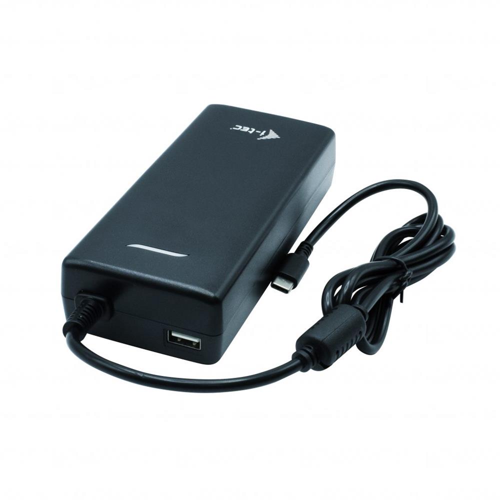 i-tec USB4 Metall-Docking Station Dual 4K HDMI DP mit PD 80 W + i-tec Universal-Ladegerät 112 W