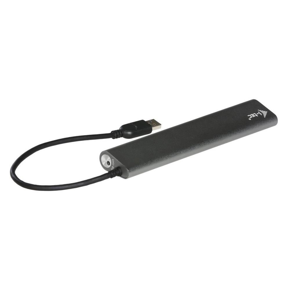 i-tec USB 3.0 Metal Charging HUB 7 Port mit Netzadapter