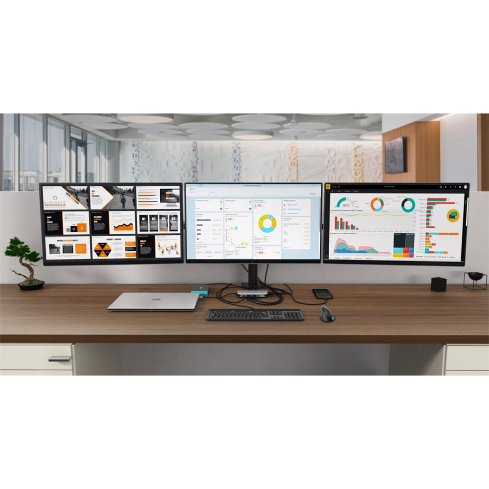 i-tec USB-C Metal Nano Triple Display Docking Station + Power Delivery 100 W