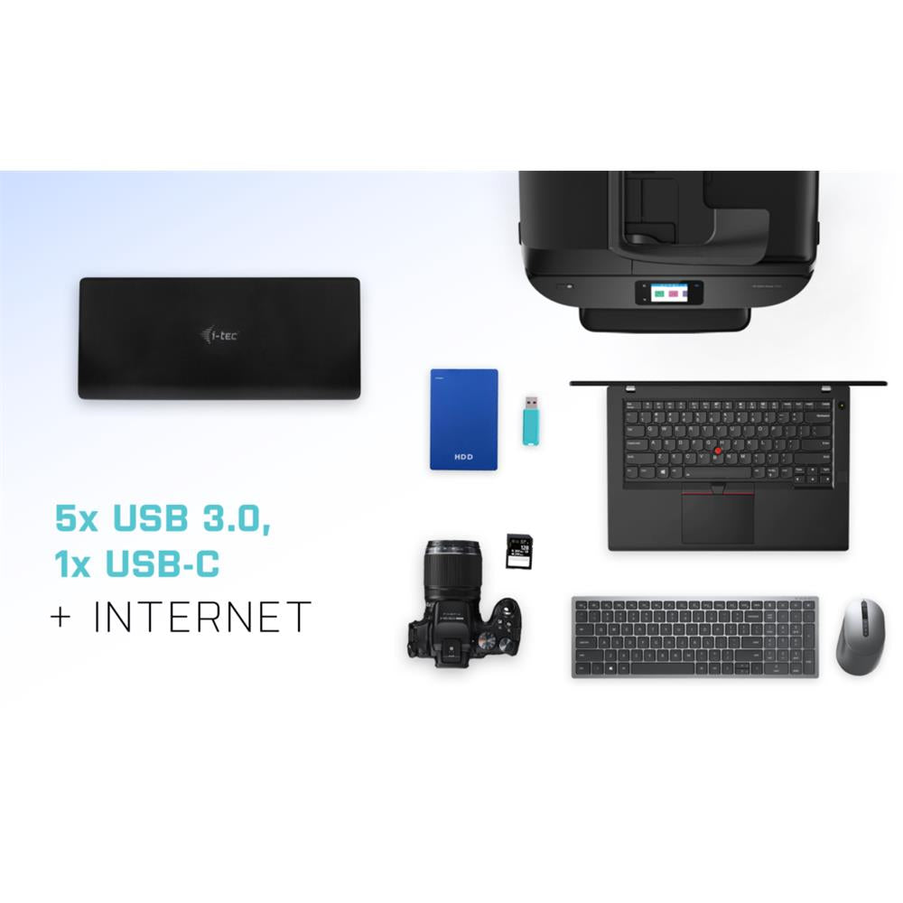 i-tec USB-C Quattro Display Docking Station mit Power Delivery 85 W