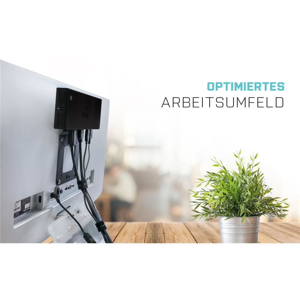 i-tec Thunderbolt3 / USB-C Dual DisplayPort 4K Docking Station + Power Delivery 85W