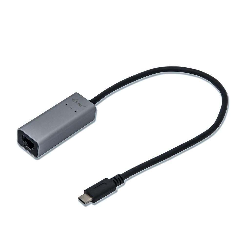i-tec USB-C Metal Gigabit Ethernet Adapter mit integriertem USB-C-Kabel