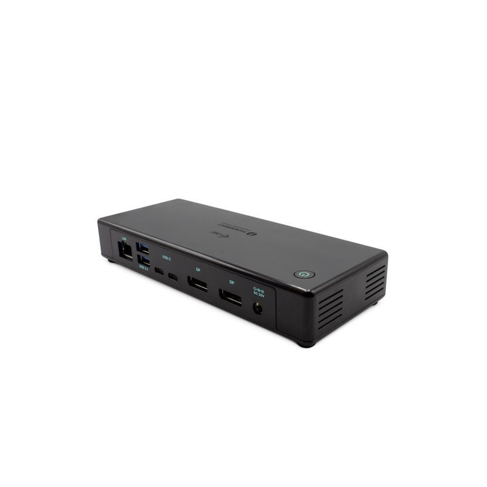 i-tec Thunderbolt3 / USB-C Dual DisplayPort 4K Docking Station + Power Delivery 85W