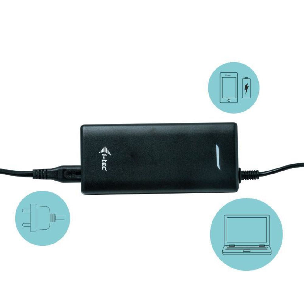 i-tec USB-C Dual Display Docking Station mit Power Delivery 100 W + Universal Netzteil 112 W