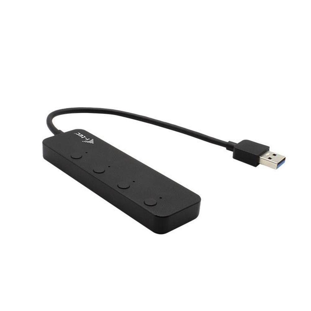 i-tec USB 3.0 Metal HUB 4 Port mit individual On/Off Switches Notebook USB-Hub