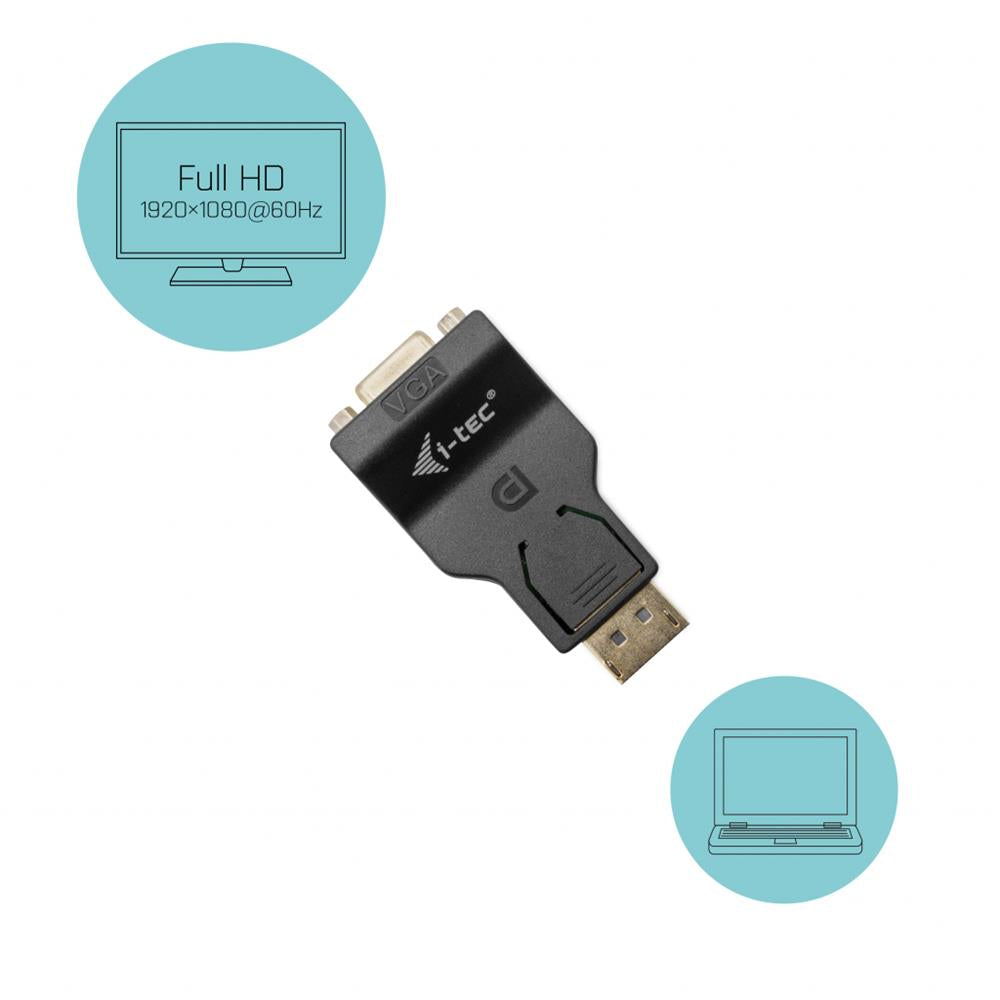 i-tec DisplayPort zu VGA Adapter Grafikadapter