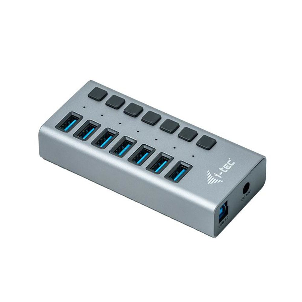 i-tec USB 3.0 Charging HUB 7-Port mit Netzadapter 36 W 7x USB 3.0 Ladeport für Notebook