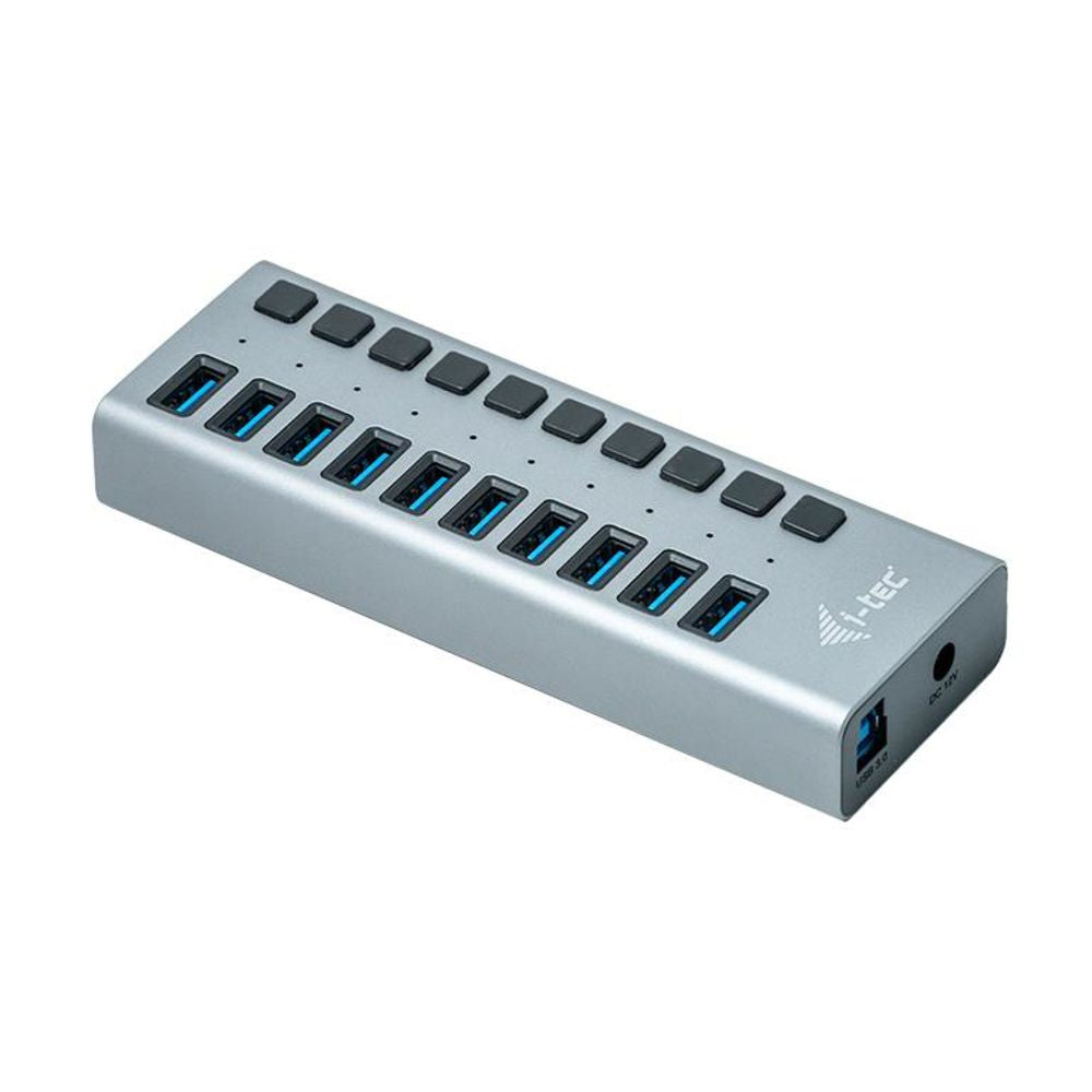 i-tec USB 3.0 Charging HUB 10-Port mit Netzadapter 48 W 10x USB 3.0 Ladeport für Notebook