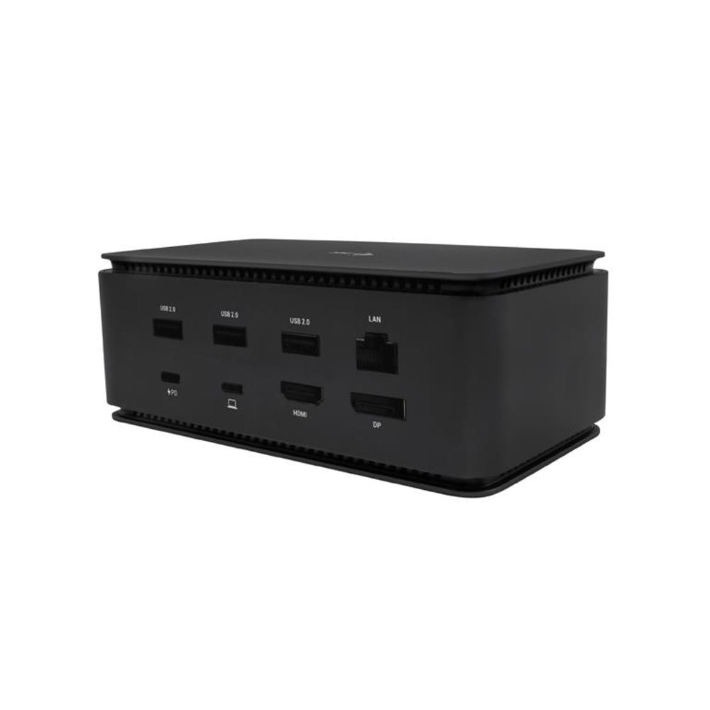i-tec USB4 Metall-Docking Station Dual 4K HDMI DP mit PD 80 W + i-tec Universal-Ladegerät 112 W