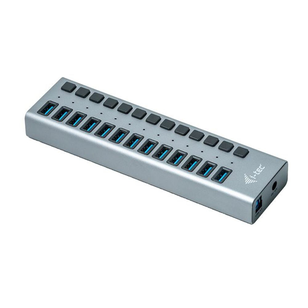 i-tec USB 3.0 Charging HUB 13-Port mit Netzadapter 60 W 13x USB 3.0 Ladeport für Notebook