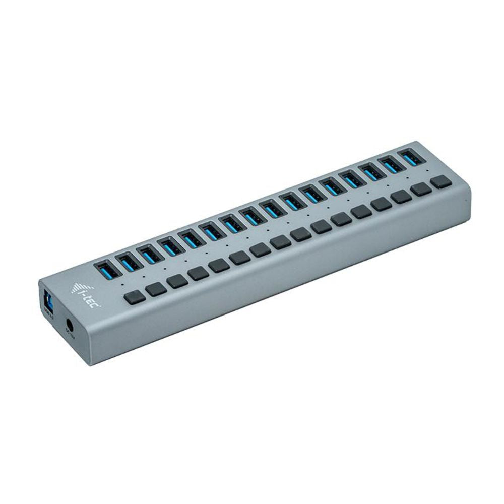 i-tec USB 3.0 Charging HUB 16-Port mit Netzadapter 90 W 16x USB 3.0 Ladeport für Notebook
