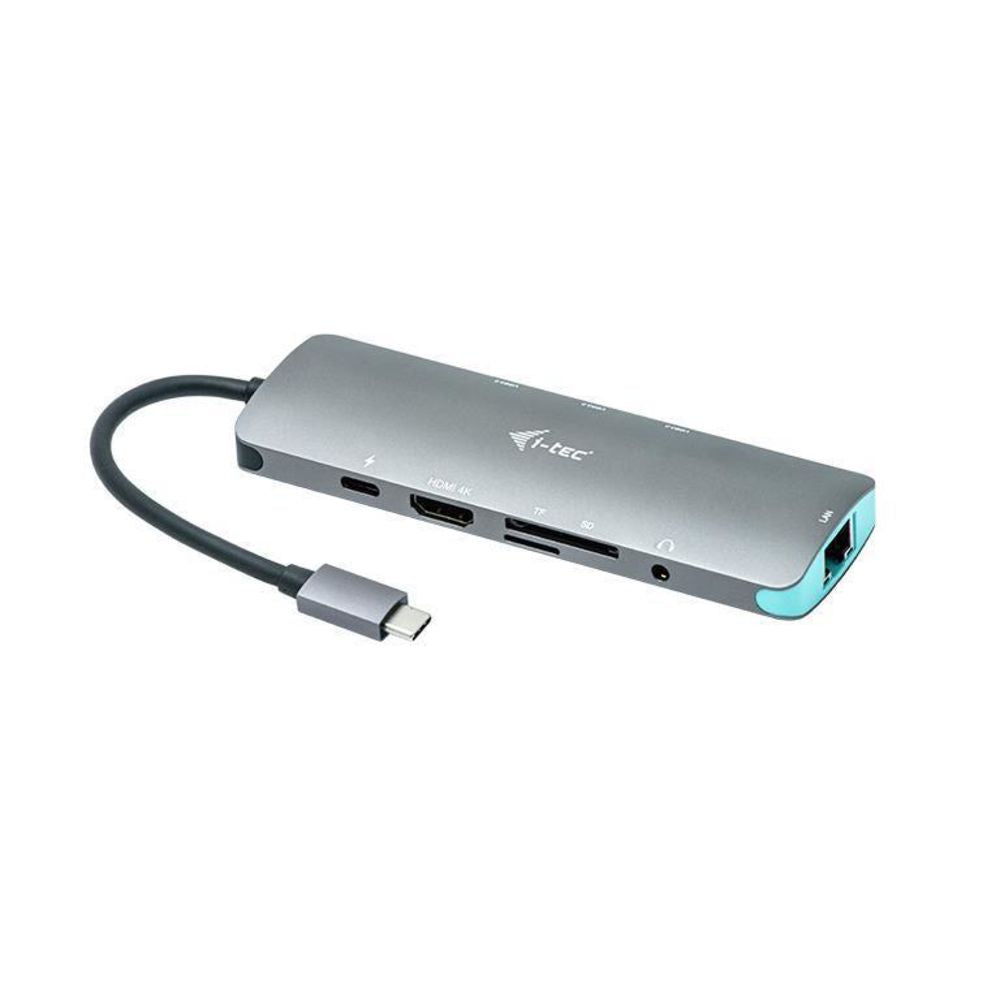 i-tec USB-C Metal Nano Docking Station mit 4K HDMI LAN + Power Delivery 100 W