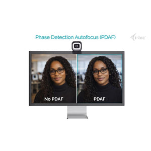 i-tec SOLOMON 700 STREAM – 4K Webcam mit Ringlicht & PDAF-Autofokus