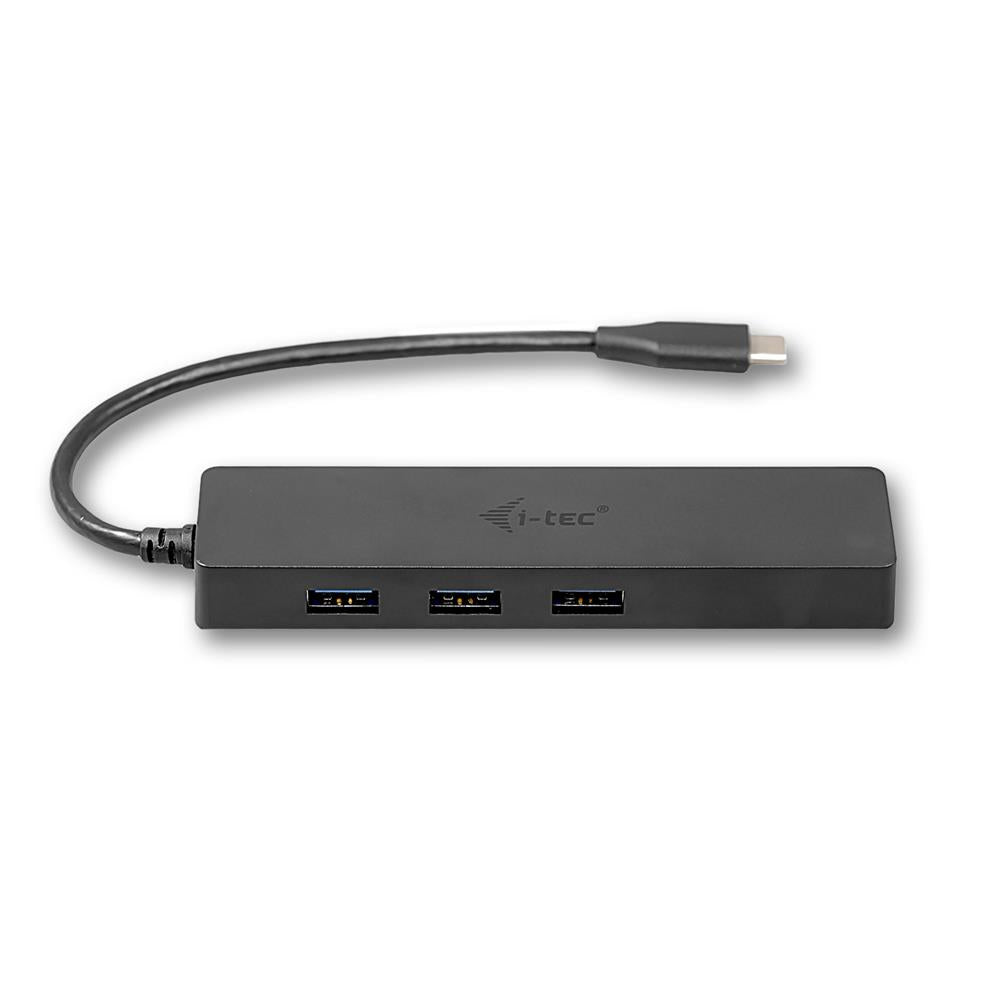 i-tec USB-C Slim Passive HUB 3 Port + Gigabit Ethernet Adapter