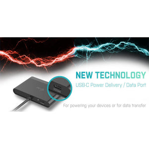 i-tec USB-C Travel Adapter USB-C HDMI und USB Adapter mit Power Delivery Funktion