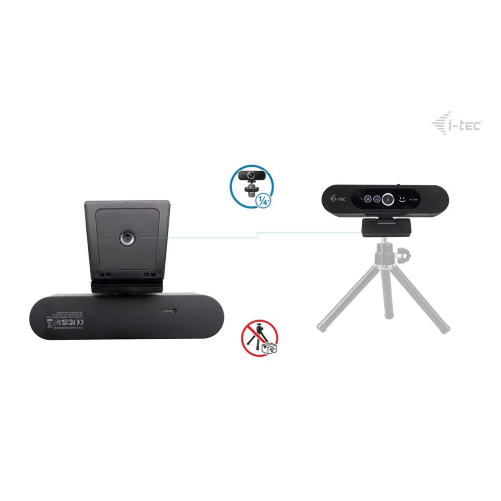 i-tec SOLOMON WH200 – 2K Webcam mit Windows Hello & 92° Sichtfeld