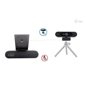 i-tec SOLOMON WH200 – 2K Webcam mit Windows Hello & 92° Sichtfeld