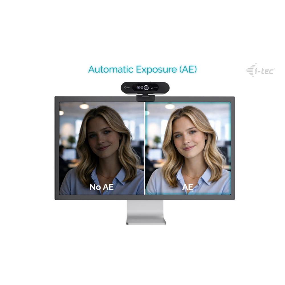 i-tec SOLOMON WH200 – 2K Webcam mit Windows Hello & 92° Sichtfeld