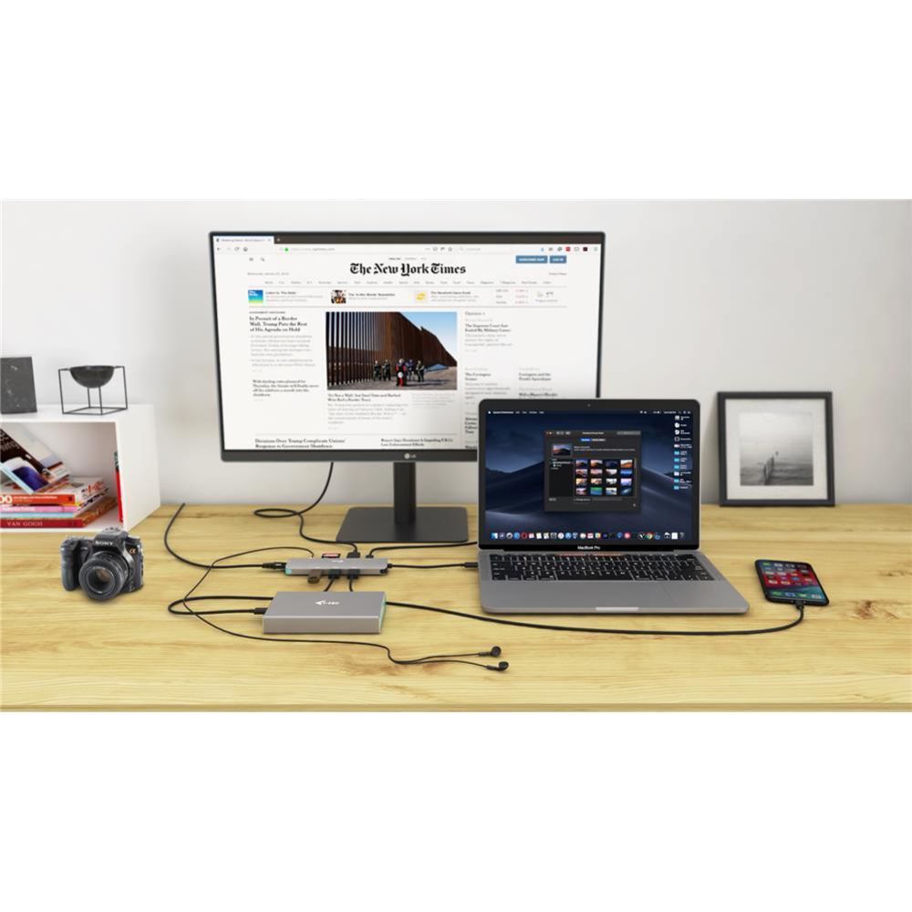 i-tec USB-C Metal Nano Docking Station mit 4K HDMI LAN + Power Delivery 100 W