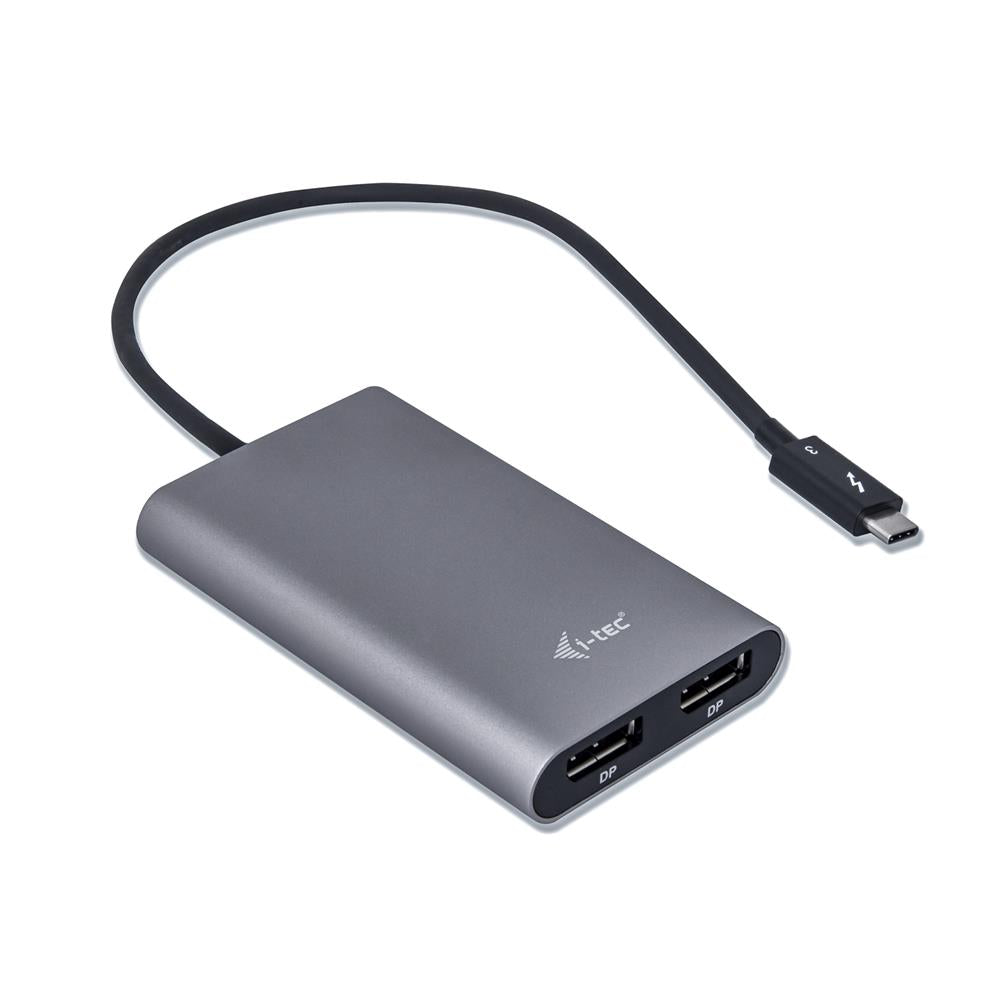 i-tec Thunderbolt 3 Dual Display Port Video Adapter für Notebooks und Tablets