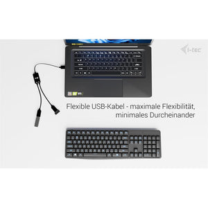 i-tec USB-A Cable HUB 2 port (2x USB-A)