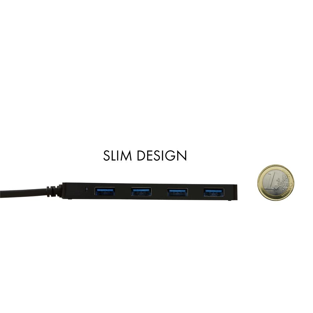 i-tec USB-C Slim Passive HUB 4 Port Thunderbolt 3 kompatibel