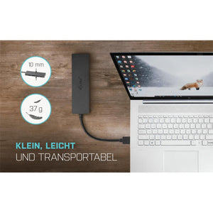 i-tec USB 3.0 Slim Passive HUB 4 Port ohne Netzadapter