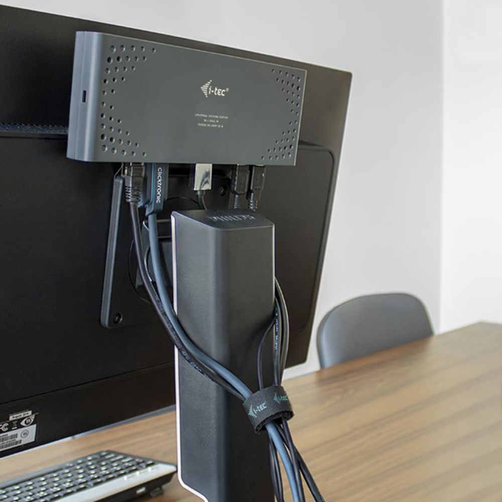i-tec Docking Station Halterung für Monitore mit VESA-Standard