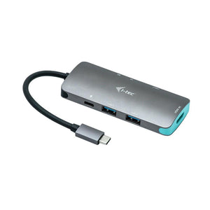 i-tec USB-C Metal Nano Docking Station 4K HDMI + Power Delivery 100 W