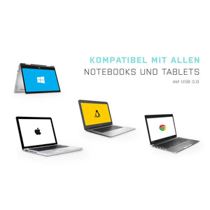 i-tec USB 3.0 Metal Gigabit Ethernet Adapter USB 3.0 auf RJ-45