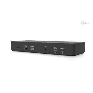 i-tec USB-C Intelligent Triple Display Docking Station mit Power Delivery 100 W – 3x 4K, LAN, Audio, VESA