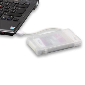 i-tec MySafe USB 3.0 Easy externes 2,5" Festplattengehäuse für SATA I/II/III HDD SSD Weiß