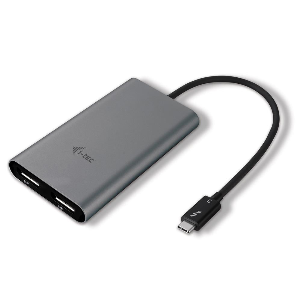 i-tec Thunderbolt 3 Dual Display Port Video Adapter für Notebooks und Tablets