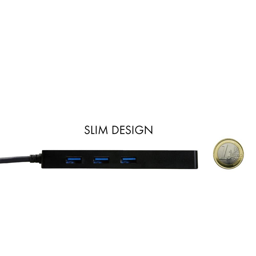 i-tec USB 3.0 Slim HUB 3 Port + Gigabit Ethernet Adapter USB 3.0 auf RJ-45