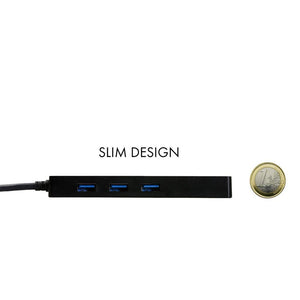 i-tec USB 3.0 Slim HUB 3 Port + Gigabit Ethernet Adapter USB 3.0 auf RJ-45