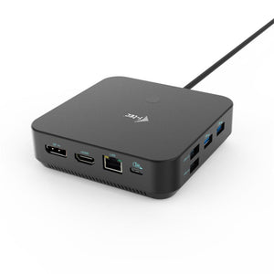 i-tec USB-C HDMI Dual DP Docking Station mit Power Delivery 100 W mit Netzteil 100 W