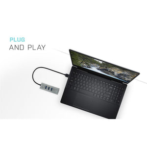 i-tec USB 3.0 Metal 3-Port HUB mit Gigabit Ethernet Adapter