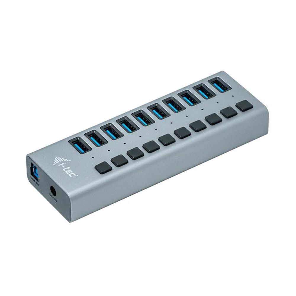 i-tec USB 3.0 Charging HUB 10-Port mit Netzadapter 48 W 10x USB 3.0 Ladeport für Notebook