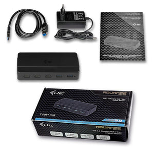 i-tec USB 3.0 Charging HUB 7 Port mit Netzadapter