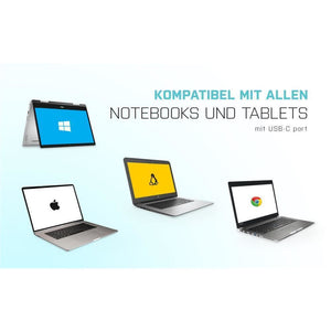 i-tec USB-C Metal 2.5Gbps Ethernet Adapter mit integriertem USB-C-Kabel